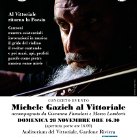 28 NOVEMBRE: CONCERTO EVENTO! MICHELE GAZICH AL VITTORIALE